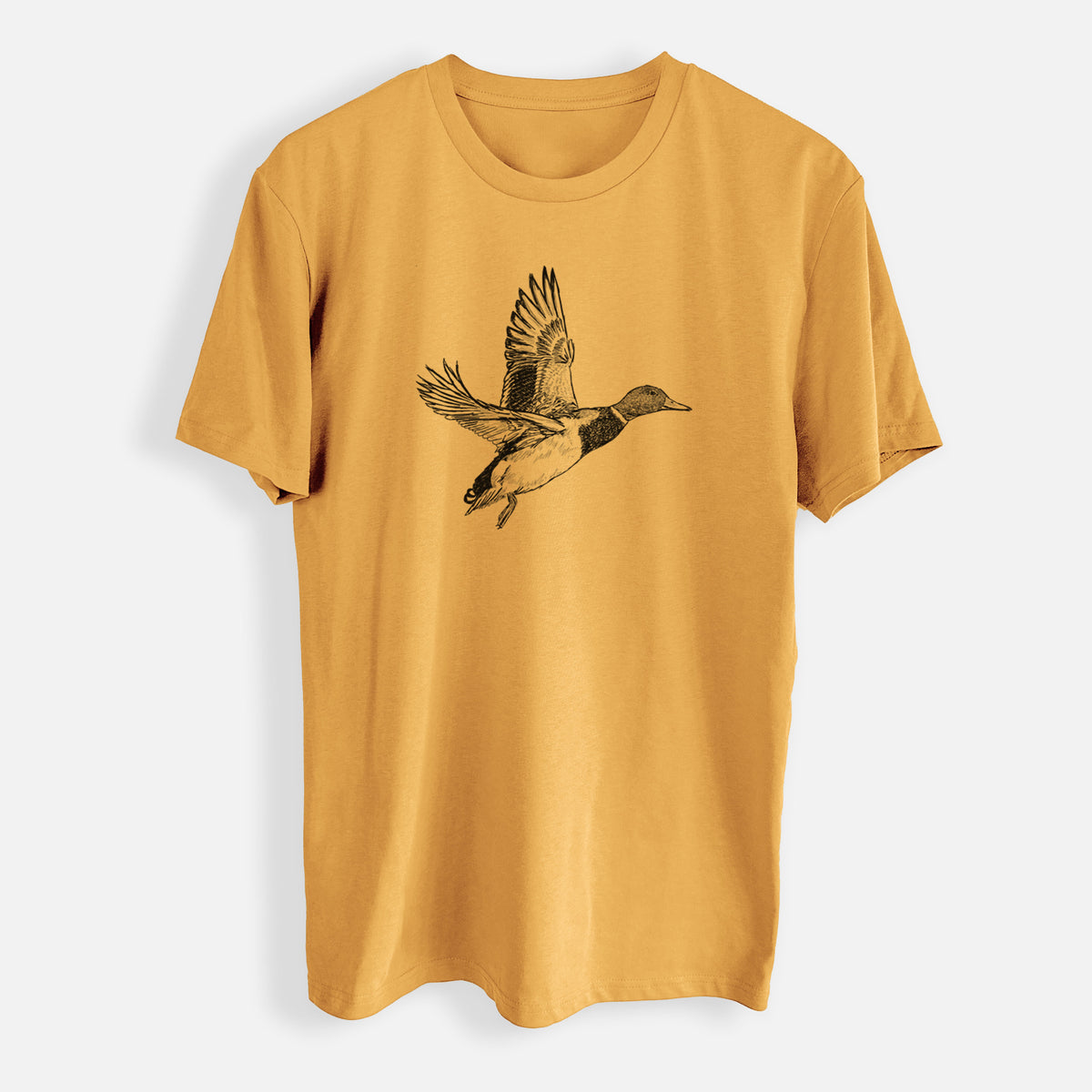 Male Mallard Duck - Anas platyrhynchos - Mens Everyday Staple Tee