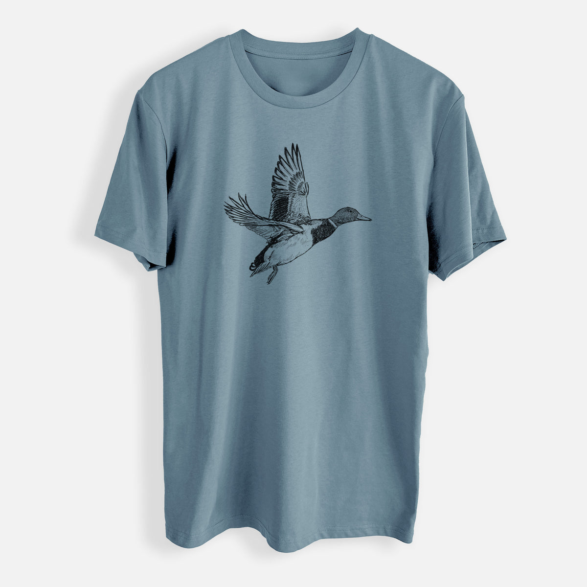 Male Mallard Duck - Anas platyrhynchos - Mens Everyday Staple Tee