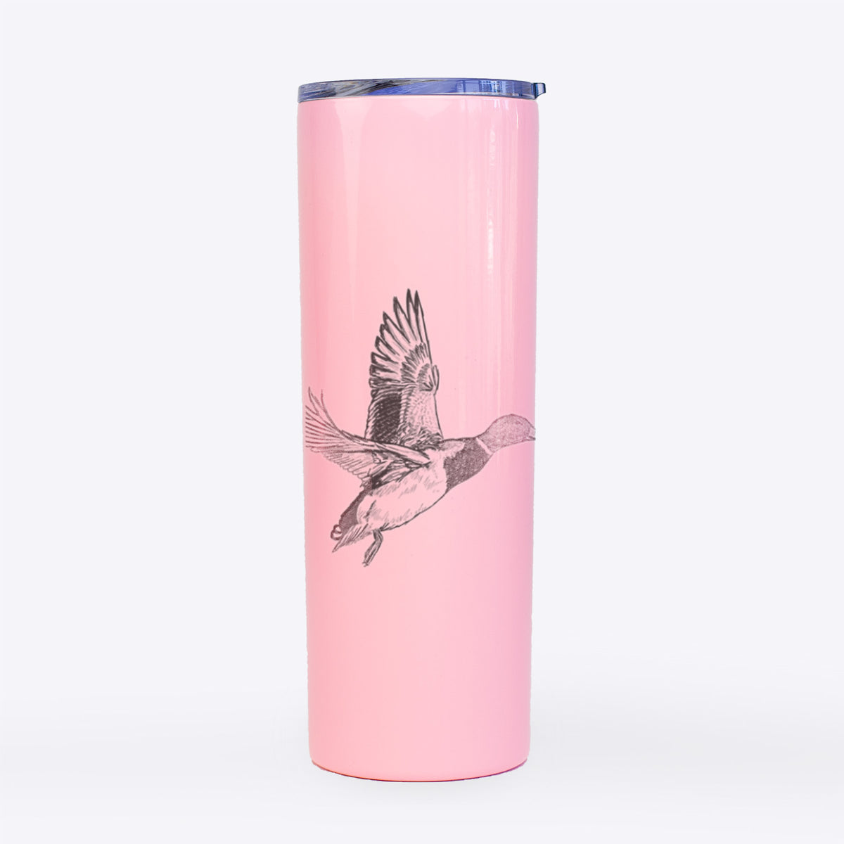 Male Mallard Duck - Anas platyrhynchos - 20oz Skinny Tumbler