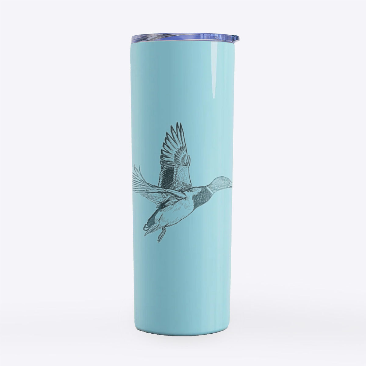 Male Mallard Duck - Anas platyrhynchos - 20oz Skinny Tumbler