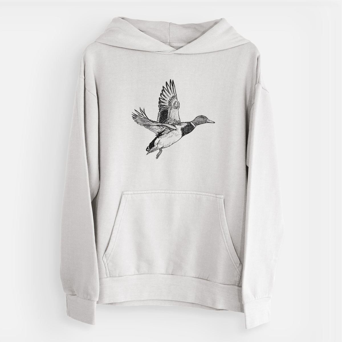 Male Mallard Duck - Anas platyrhynchos  - Urban Heavyweight Hoodie