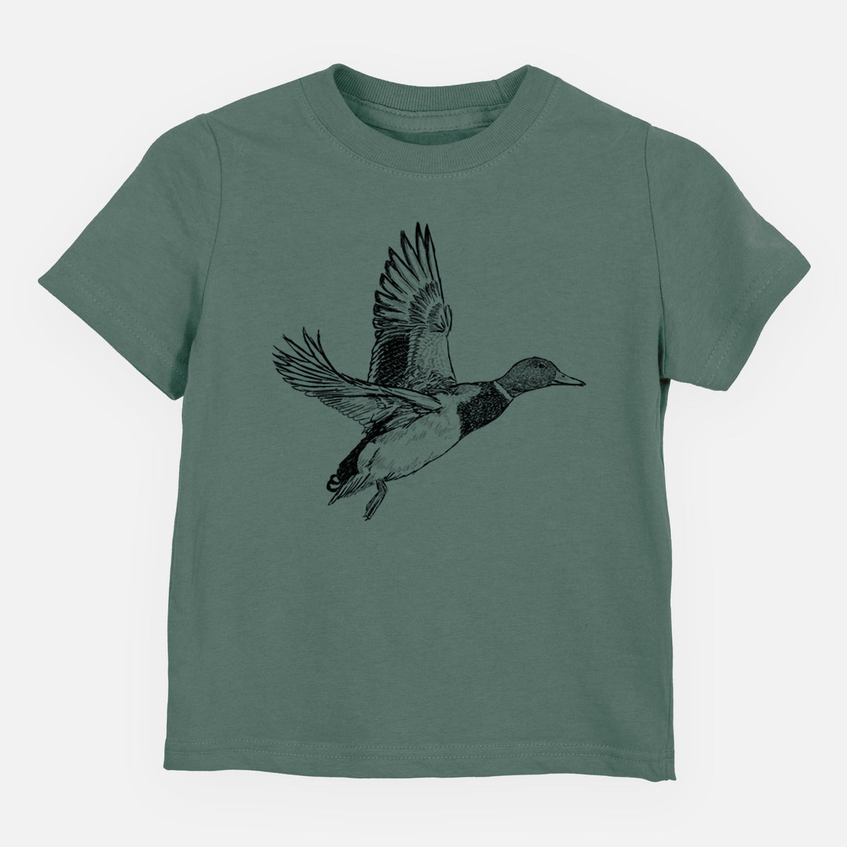 Male Mallard Duck - Anas platyrhynchos - Toddler/Youth Shirt