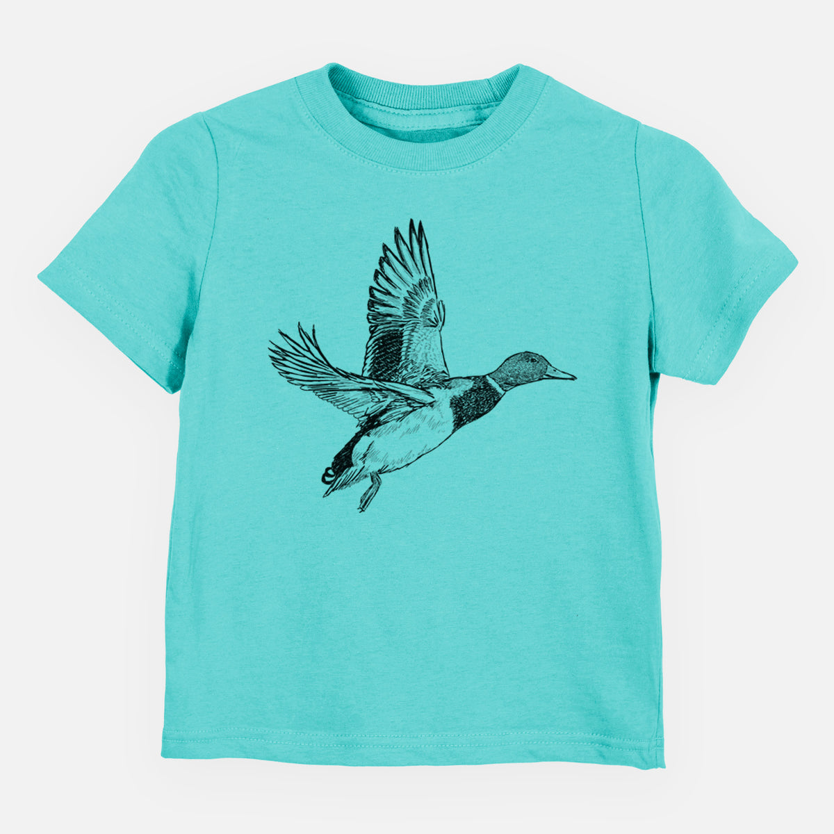 Male Mallard Duck - Anas platyrhynchos - Toddler/Youth Shirt