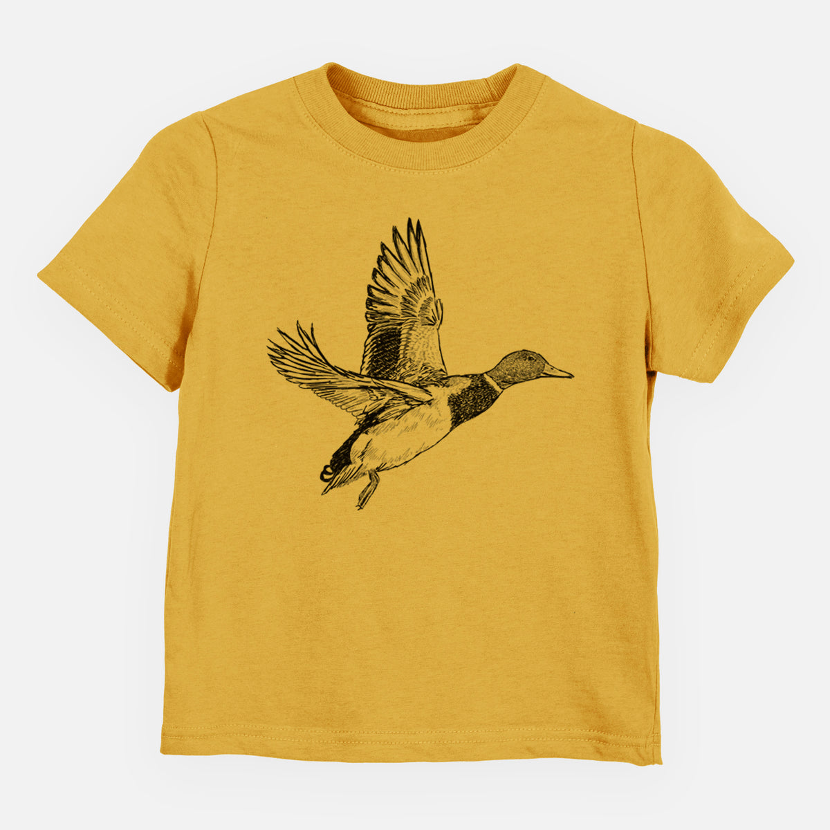 Male Mallard Duck - Anas platyrhynchos - Toddler/Youth Shirt