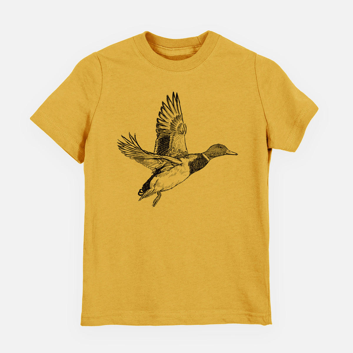 Male Mallard Duck - Anas platyrhynchos - Toddler/Youth Shirt