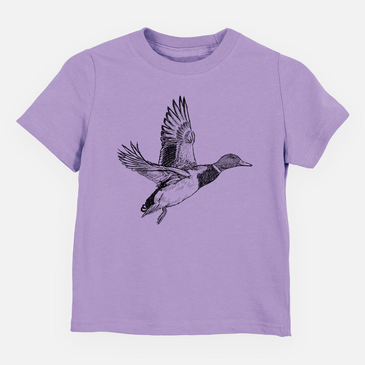 Male Mallard Duck - Anas platyrhynchos - Toddler/Youth Shirt