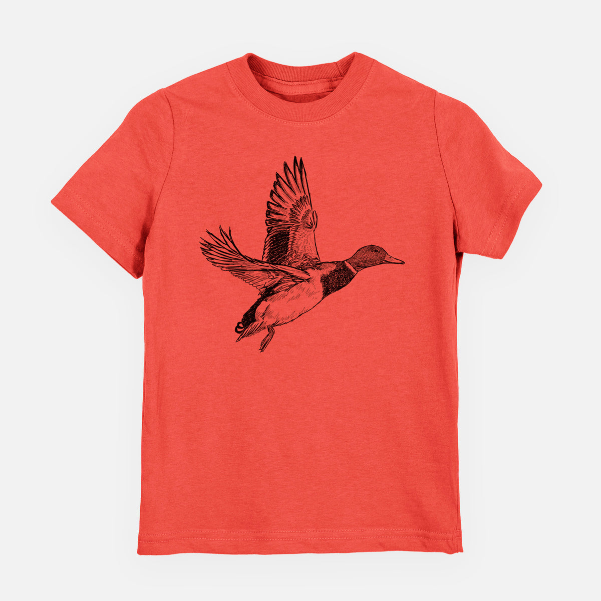 Male Mallard Duck - Anas platyrhynchos - Toddler/Youth Shirt