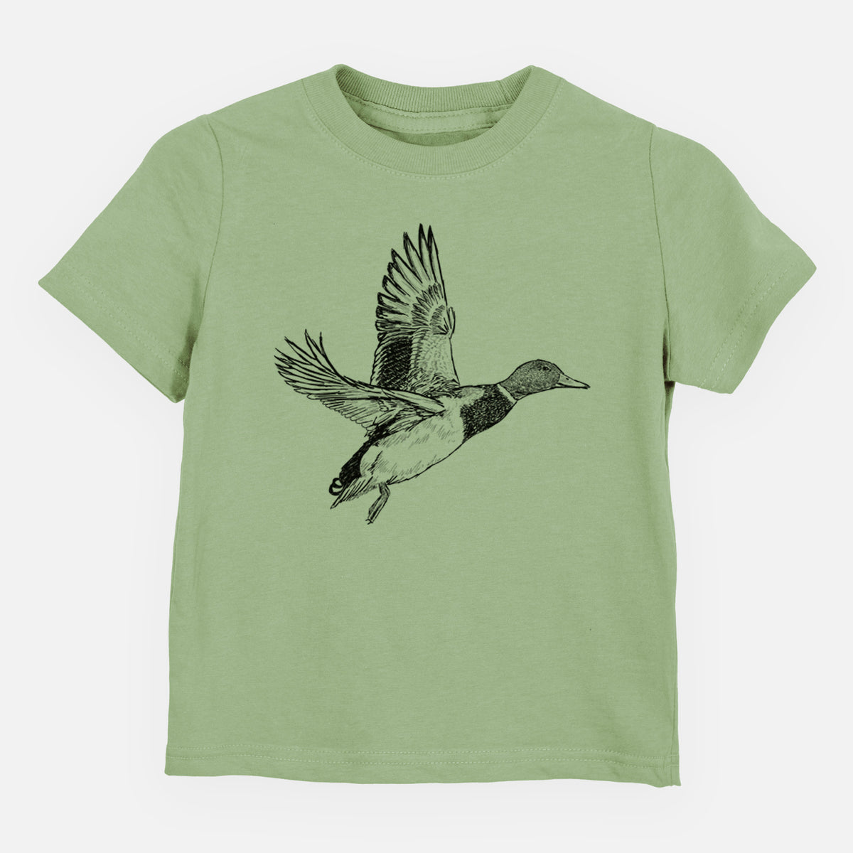 Male Mallard Duck - Anas platyrhynchos - Toddler/Youth Shirt