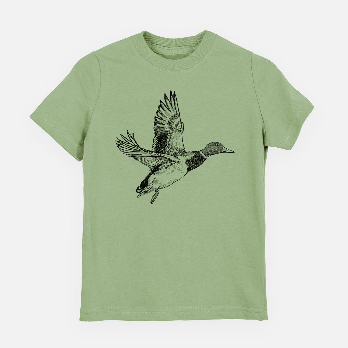 Male Mallard Duck - Anas platyrhynchos - Toddler/Youth Shirt