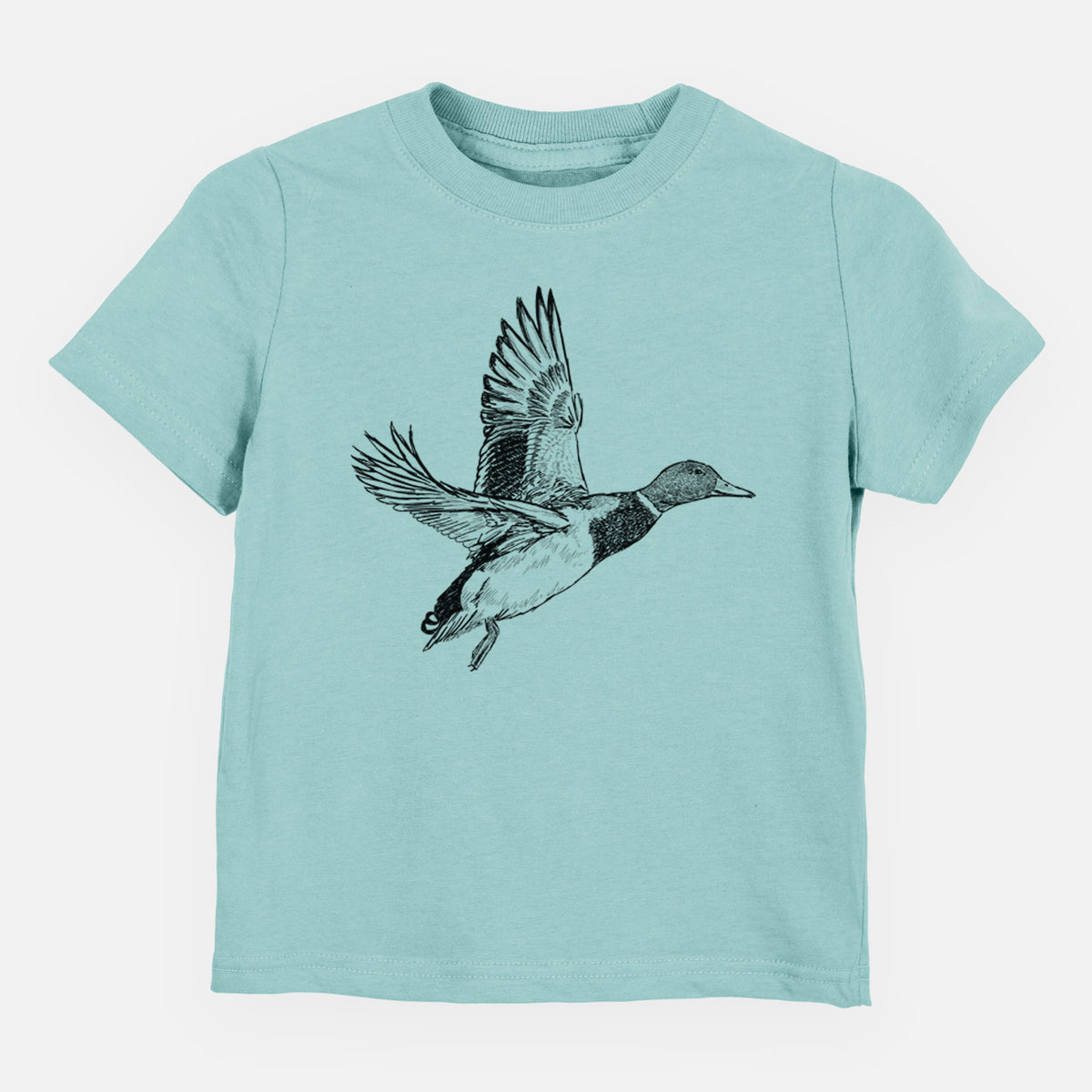 Male Mallard Duck - Anas platyrhynchos - Toddler/Youth Shirt