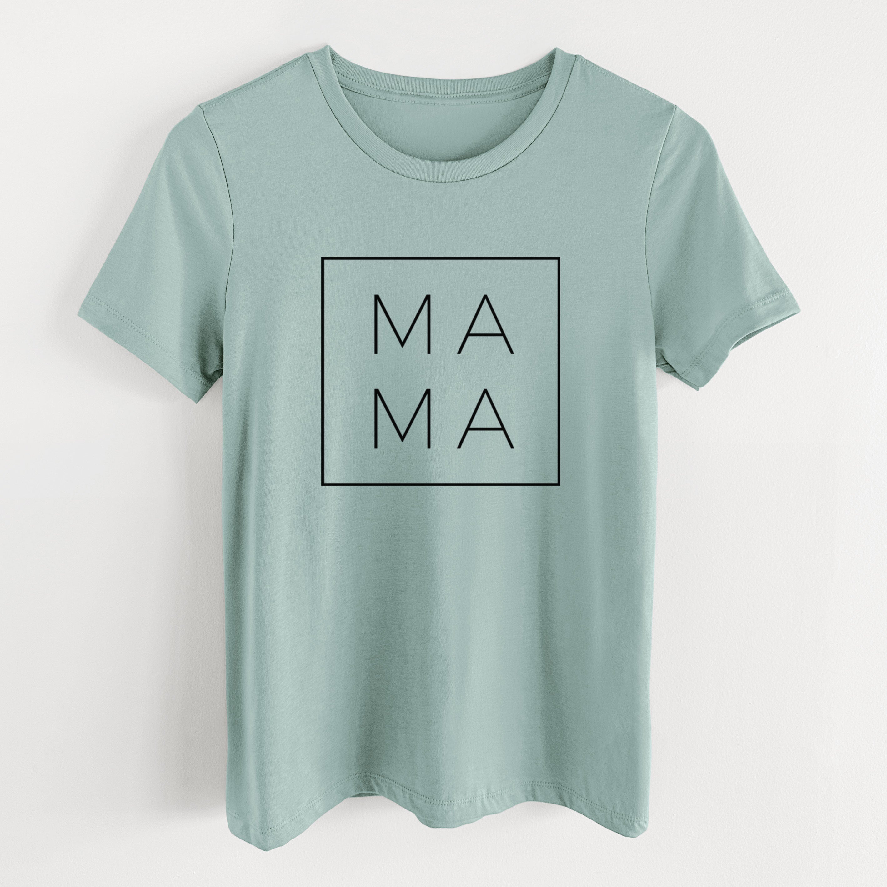 Mama Boxed - Women's Lightweight Relaxed Fit 100% Cotton Crewneck