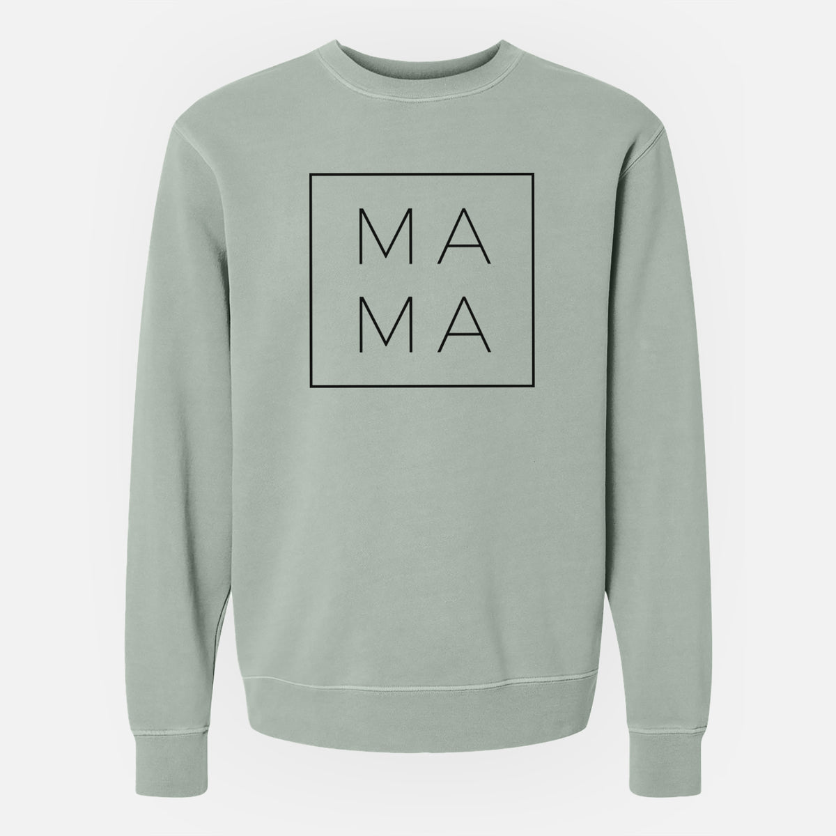 Mama Boxed - Unisex Pigment Dyed Crew Sweatshirt