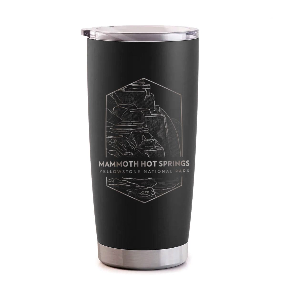 Mammoth Hot Springs - Yellowstone National Park - 20oz Polar Insulated Tumbler