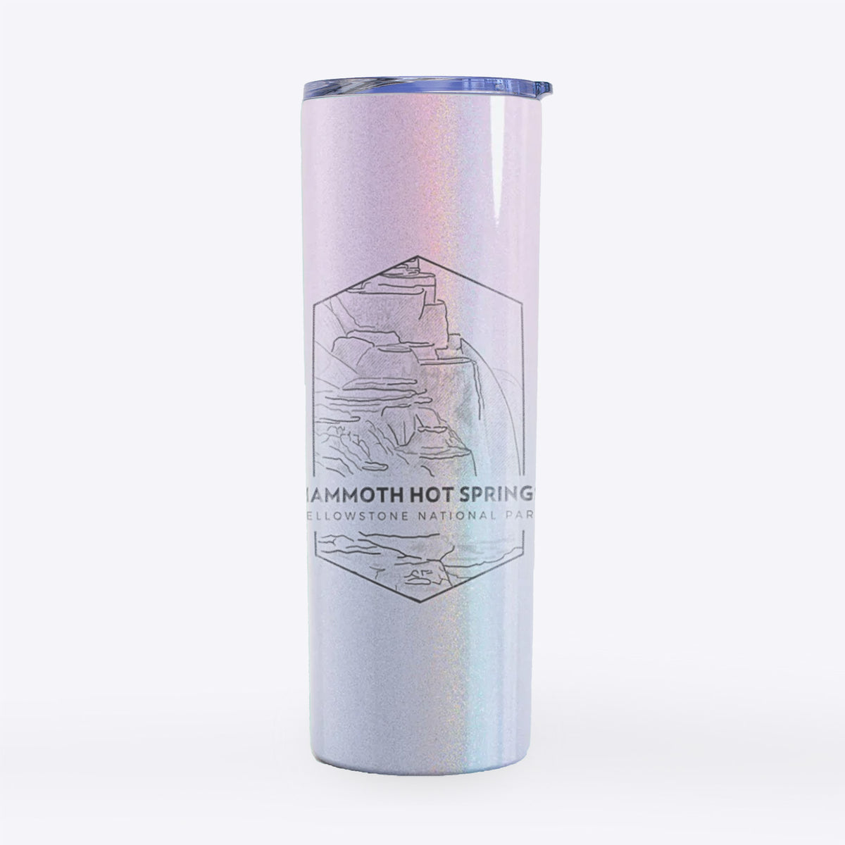 Mammoth Hot Springs - Yellowstone National Park - 20oz Skinny Tumbler