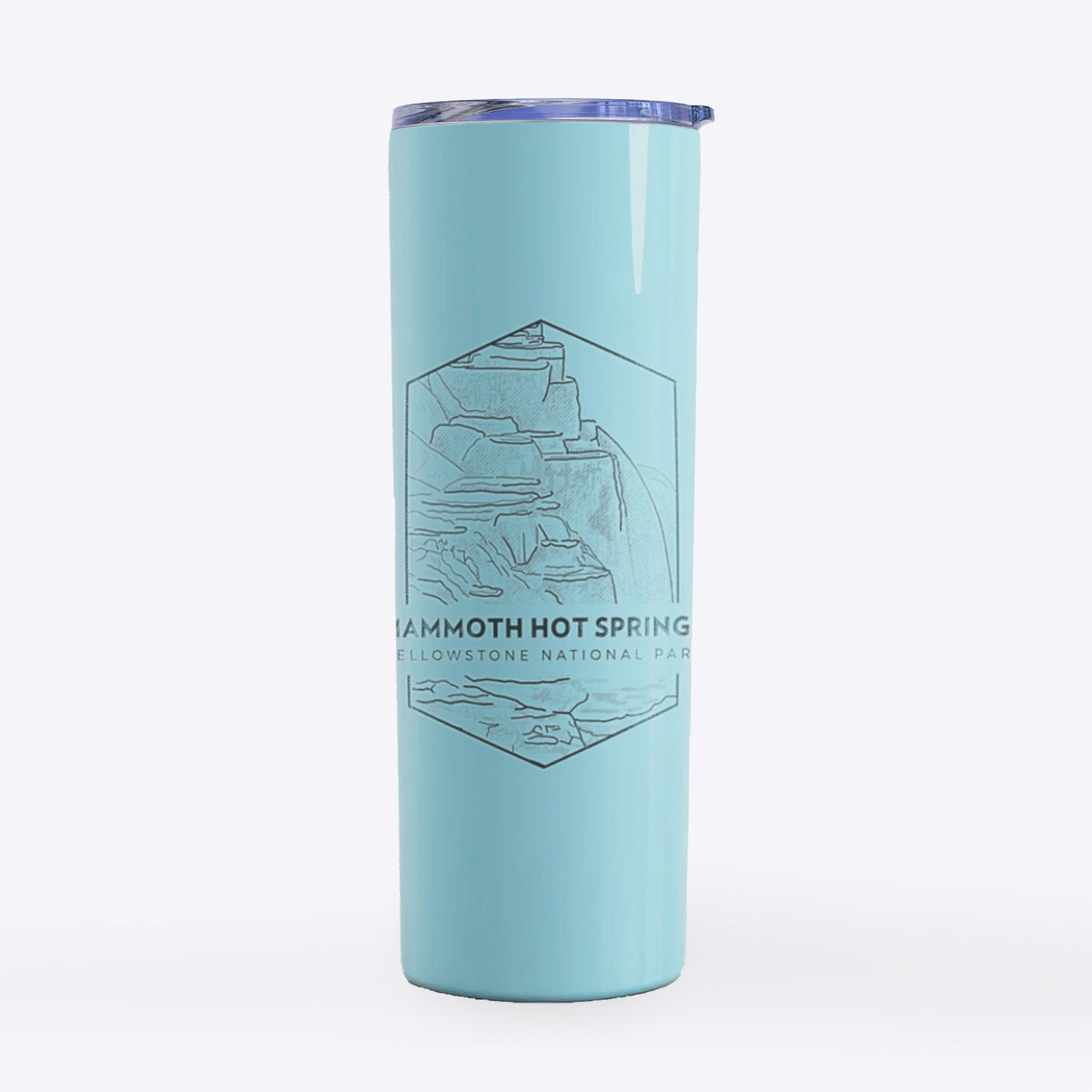 Mammoth Hot Springs - Yellowstone National Park - 20oz Skinny Tumbler