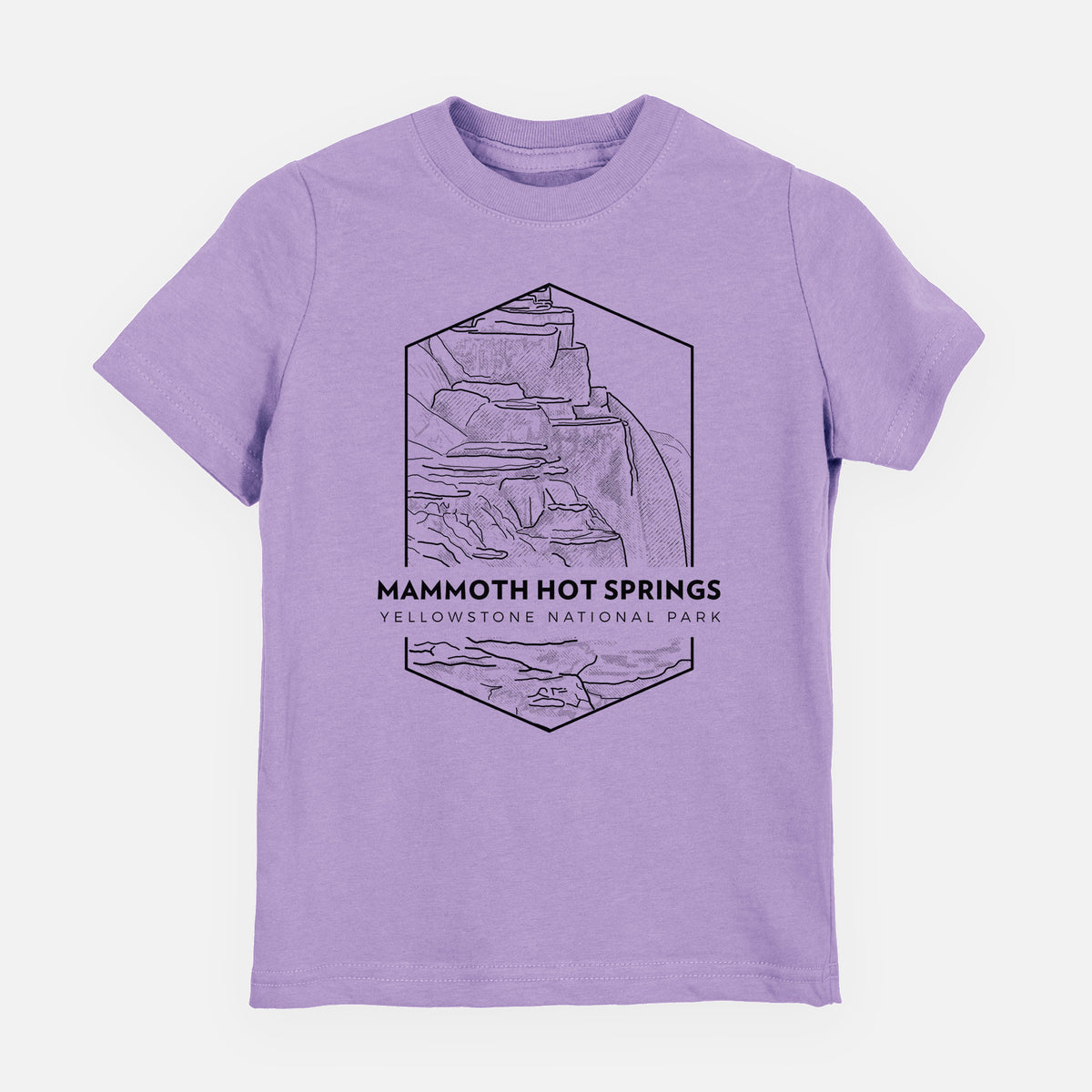 Mammoth Hot Springs - Yellowstone National Park - Youth Shirt