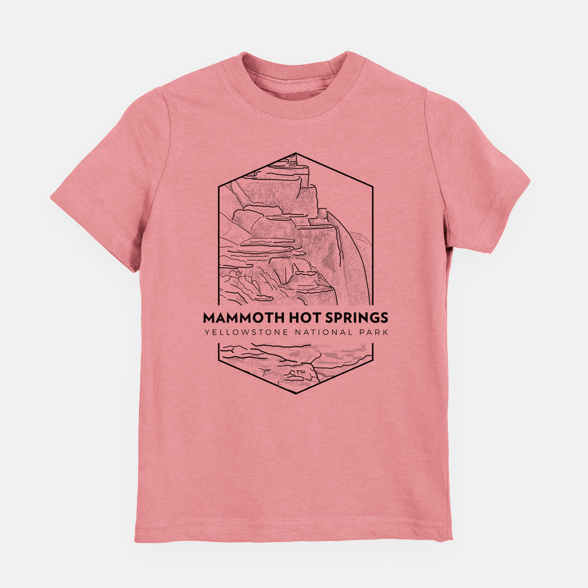 Mammoth Hot Springs - Yellowstone National Park - Youth Shirt