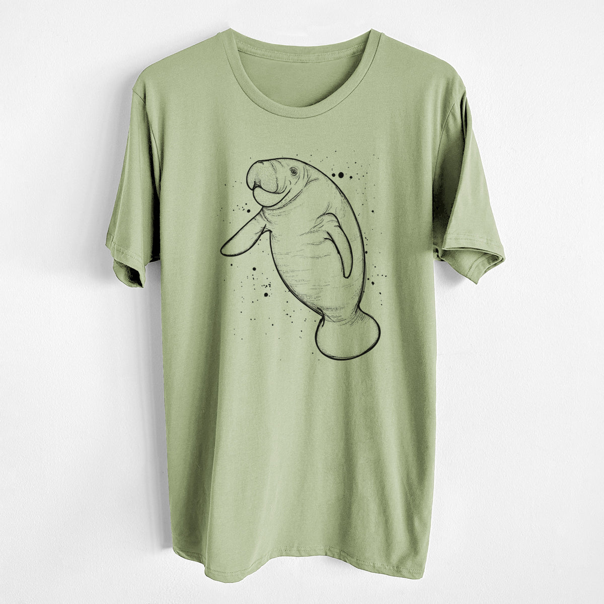 CLOSEOUT - Manatee - Unisex Crewneck - Made in USA - 100% Organic Cotton