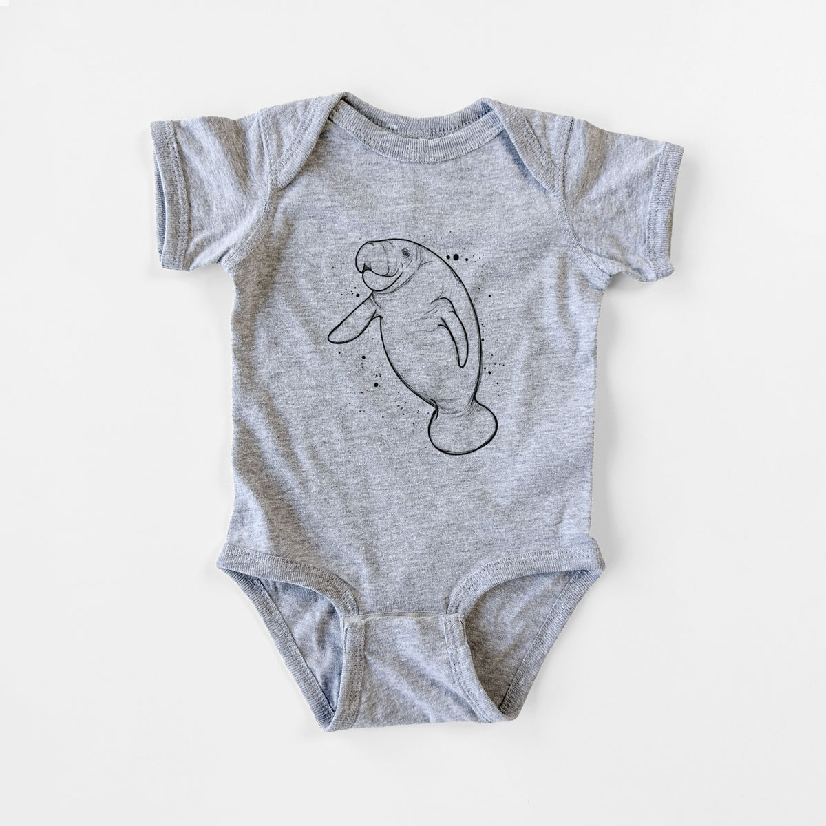 Manatee - Baby Fine Jersey Bodysuit