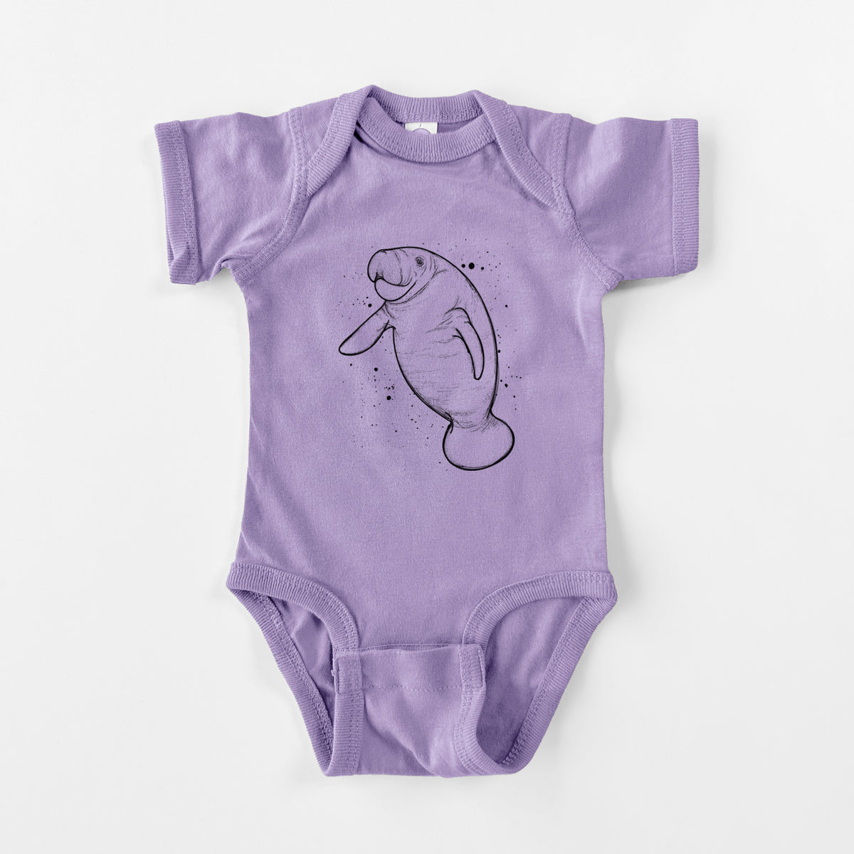 Manatee - Baby Fine Jersey Bodysuit