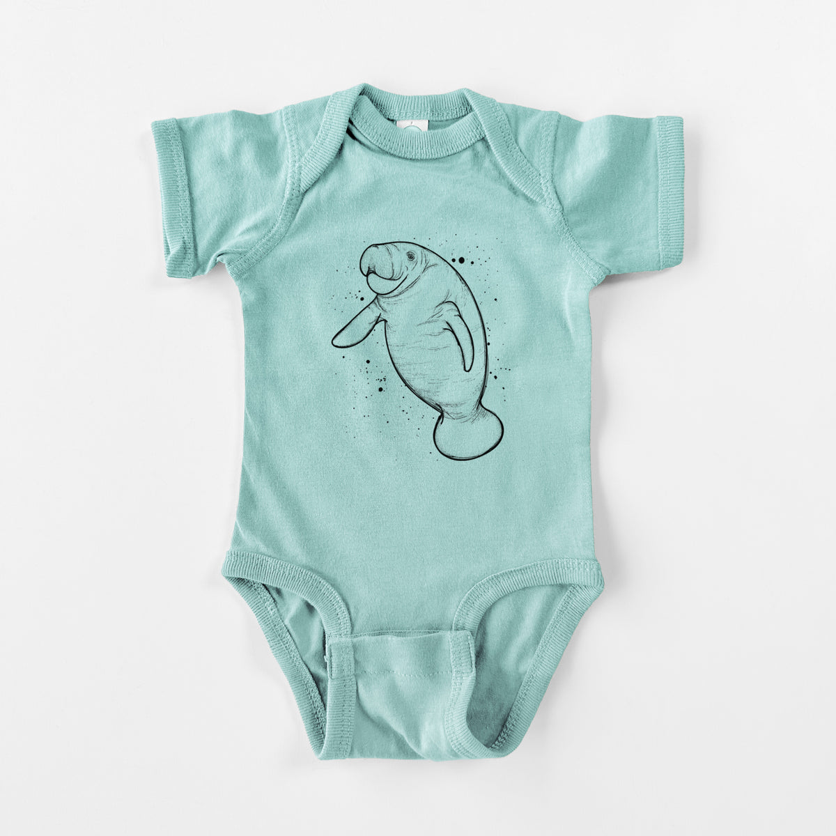Manatee - Baby Fine Jersey Bodysuit