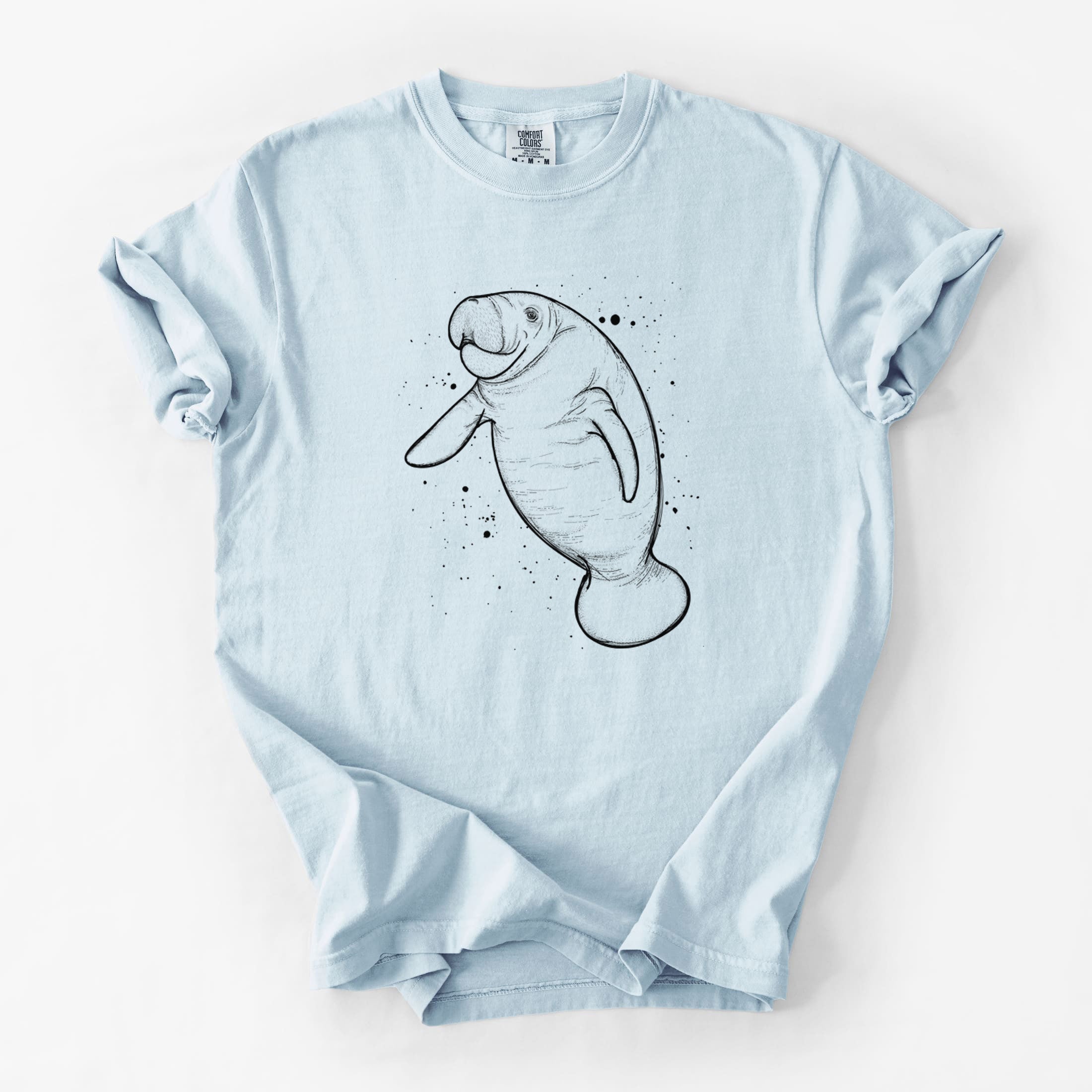 Manatee - Unisex Comfort Colors Garment-Dyed Heavyweight T-shirt