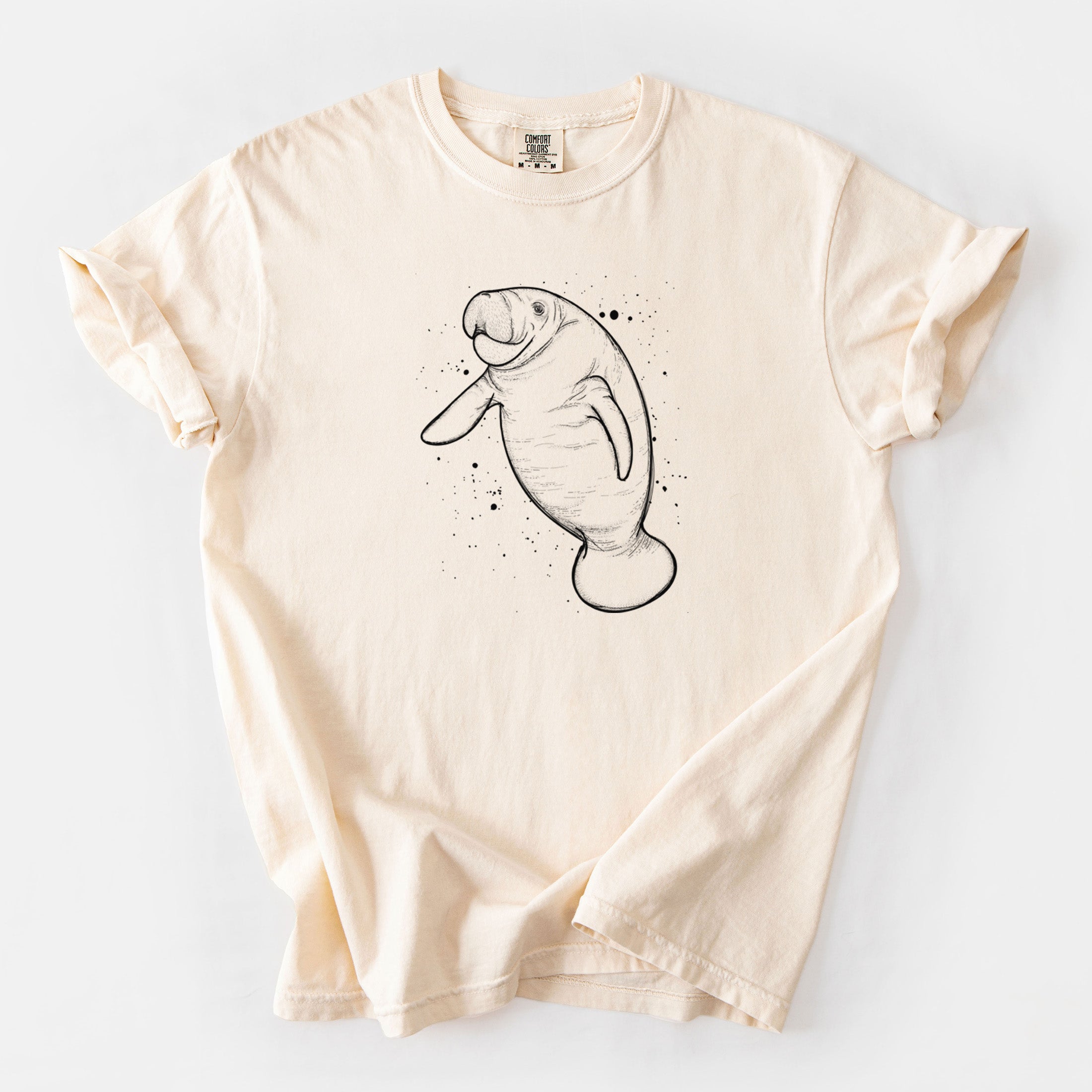 Manatee - Unisex Comfort Colors Garment-Dyed Heavyweight T-shirt