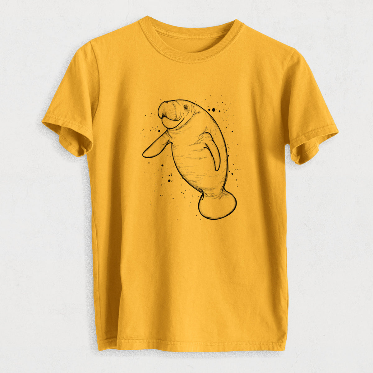 Manatee - Heavyweight Men&#39;s 100% Organic Cotton Tee