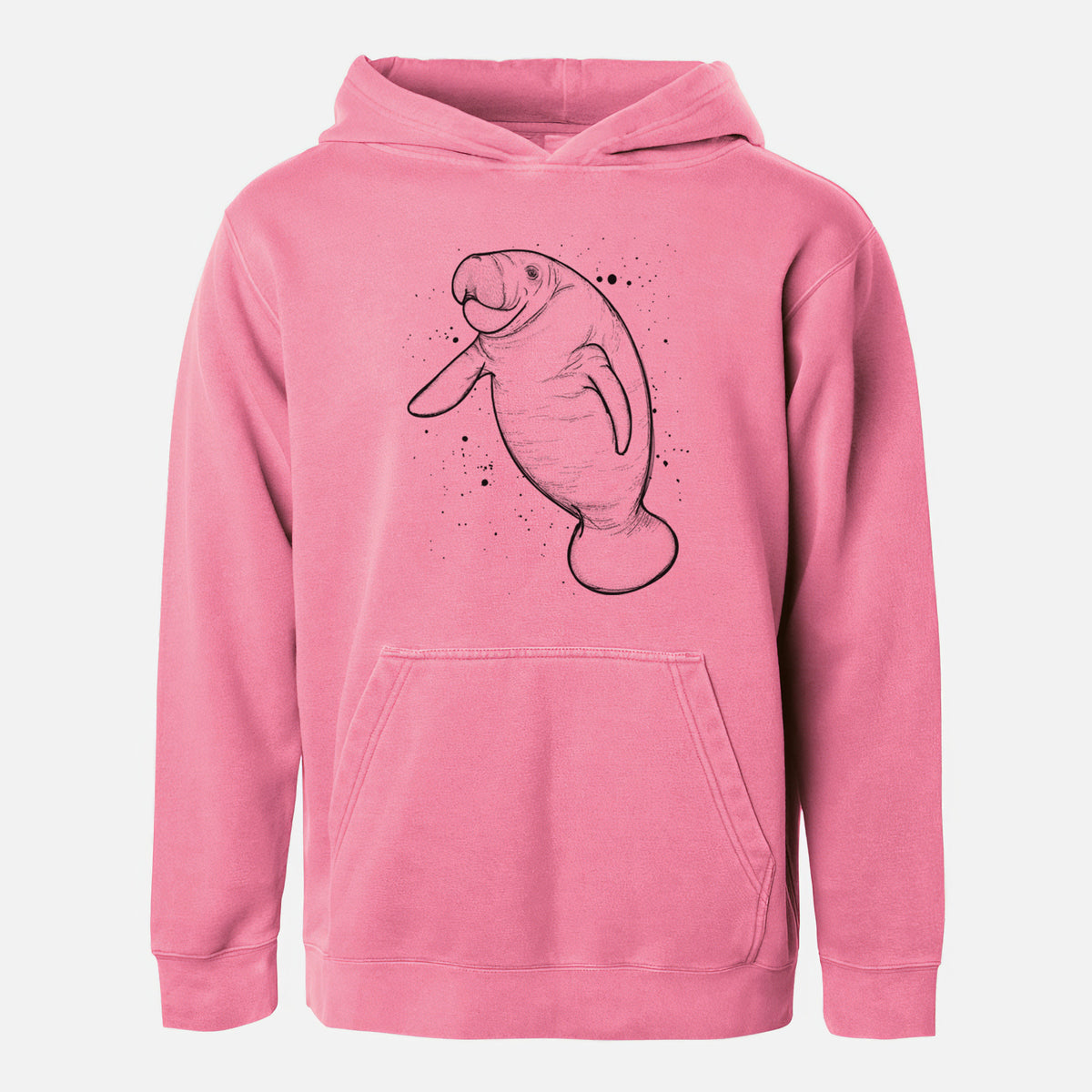 Manatee - Youth Pigment Dyed Hoodie