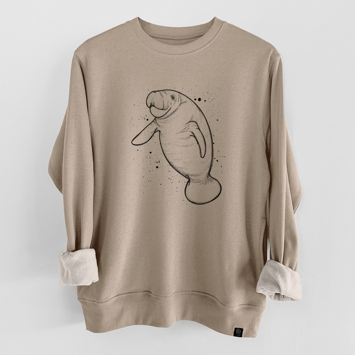 Manatee  - Unisex Reclaimed Crewneck Sweatshirt