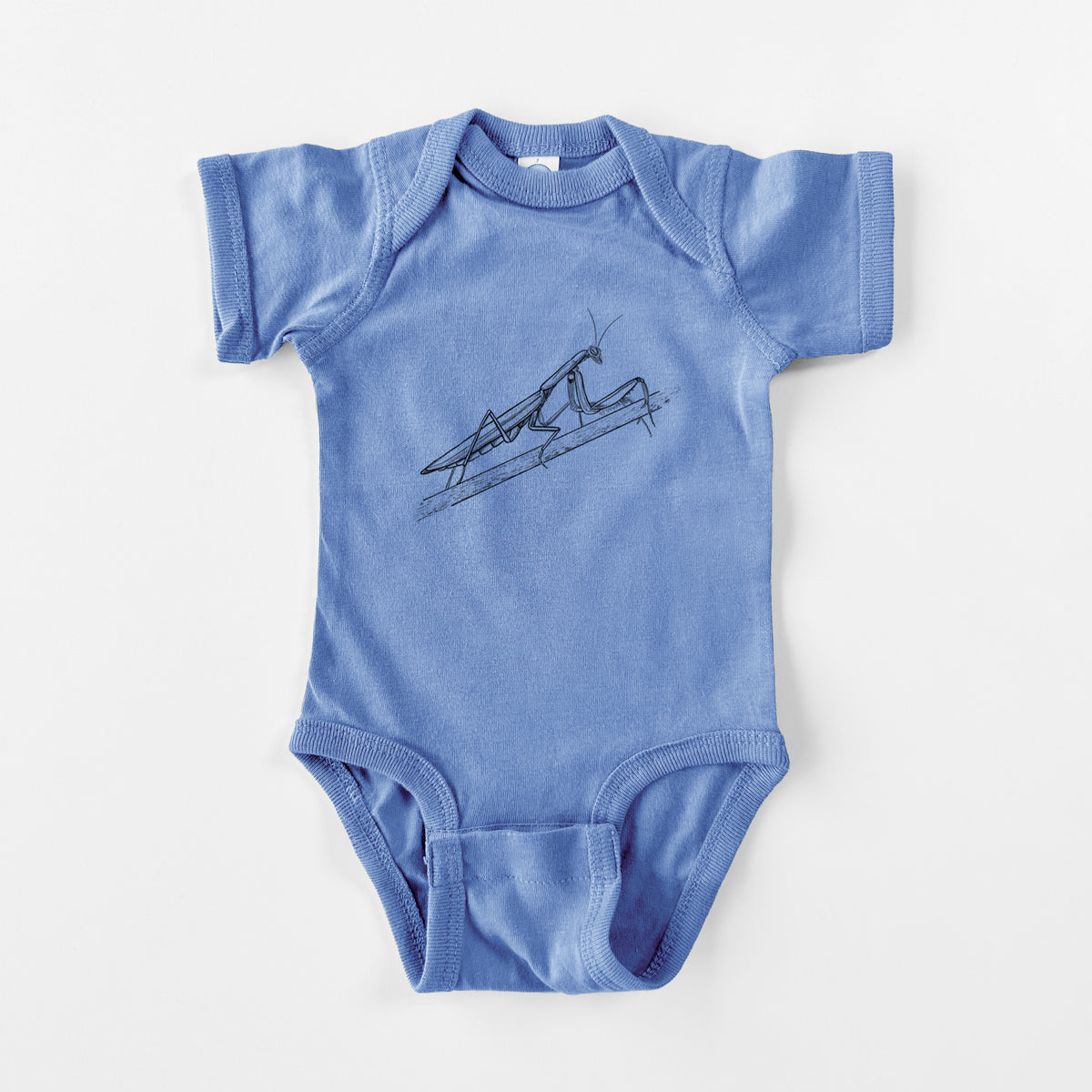 European Mantis - Mantis religiosa - Baby Fine Jersey Bodysuit