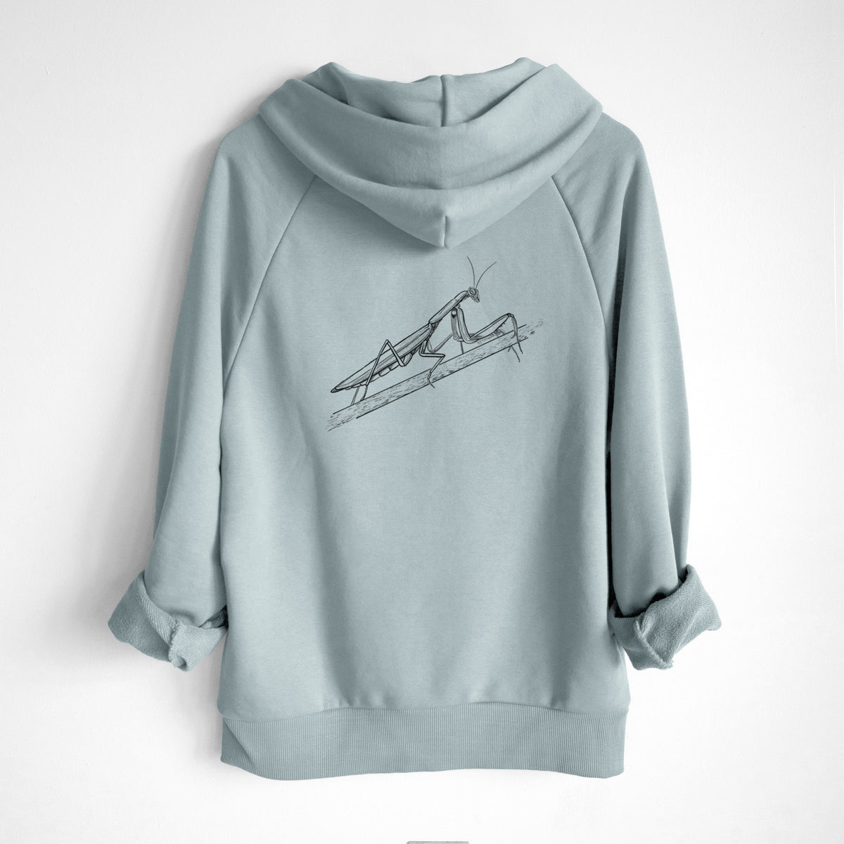 European Mantis - Mantis religiosa - UltraLuxe Heavyweight French Terry Hoodie