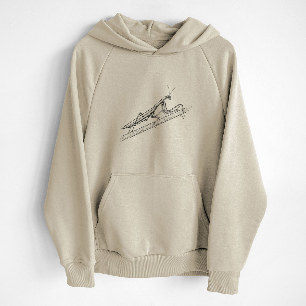 European Mantis - Mantis religiosa - UltraLuxe Heavyweight French Terry Hoodie