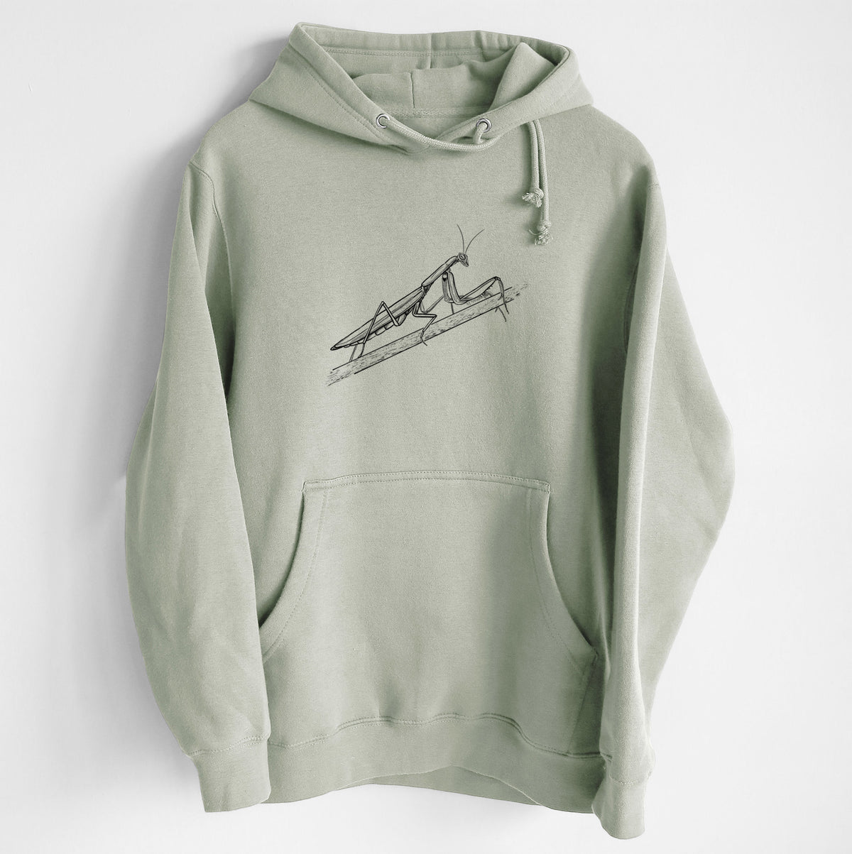 European Mantis - Mantis religiosa - Heavyweight Fleece Hoodie