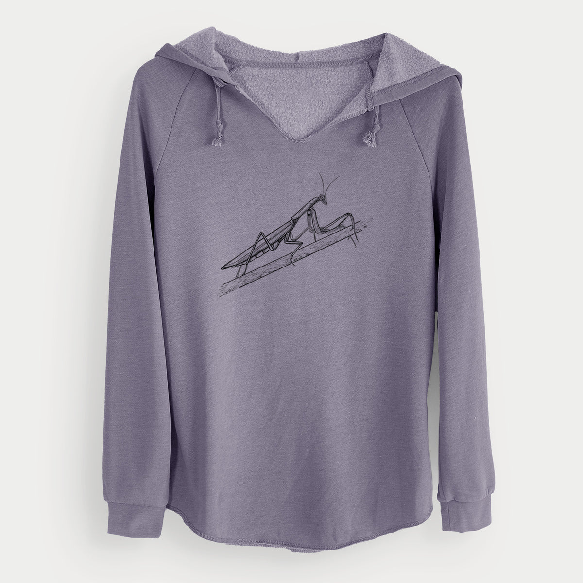 European Mantis - Mantis religiosa - Cali Wave Hooded Sweatshirt