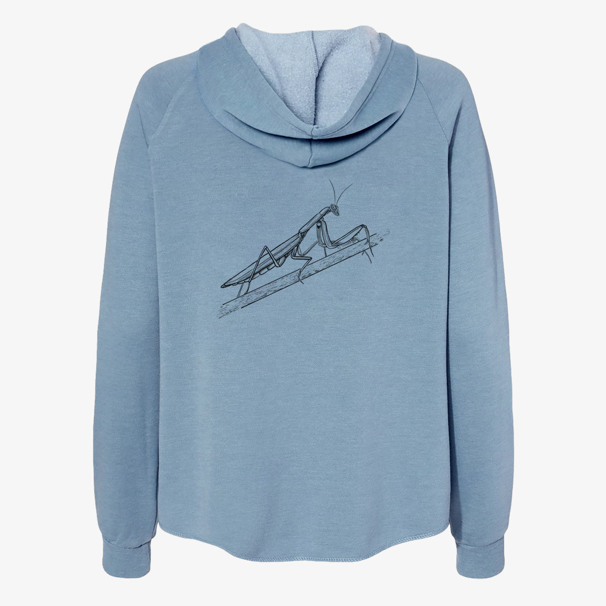 European Mantis - Mantis religiosa - Women's Cali Wave Zip-Up Sweatshirt