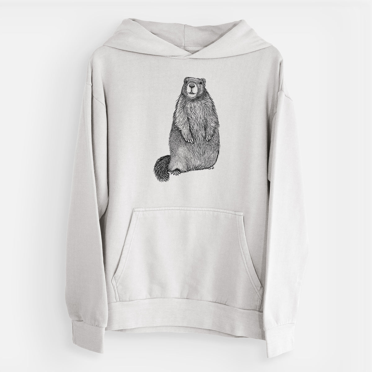 Yellow-bellied Marmot - Marmota flaviventris  - Urban Heavyweight Hoodie