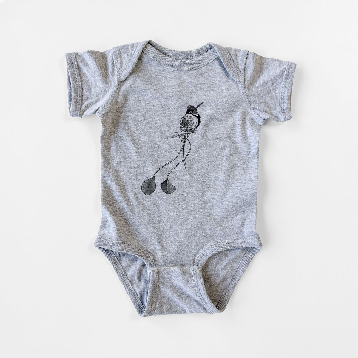 Marvelous Spatuletail Hummingbird - Baby Fine Jersey Bodysuit