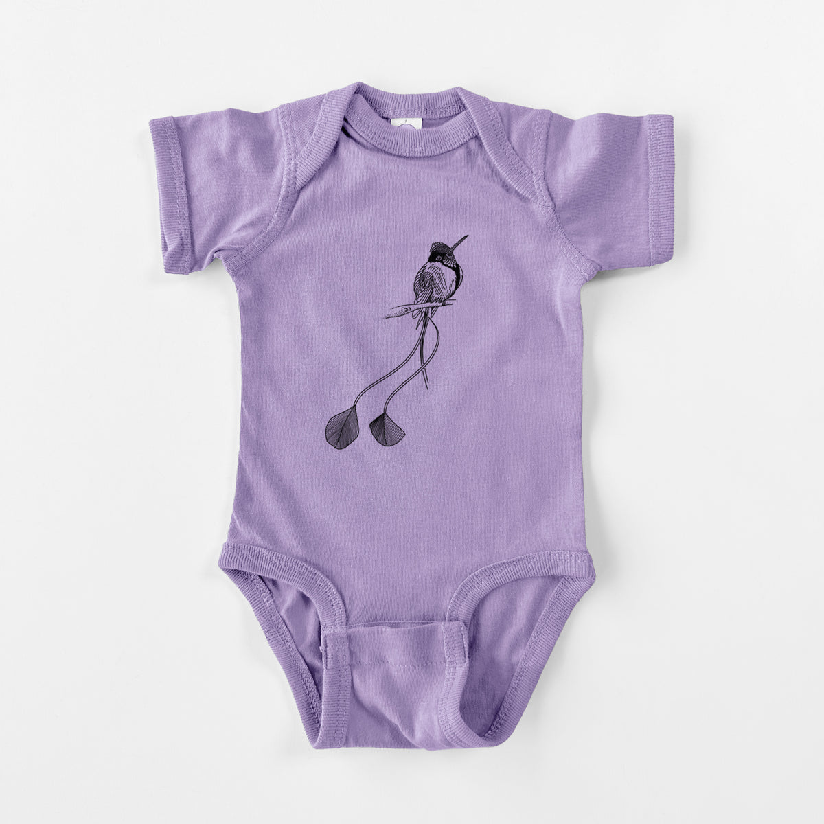 Marvelous Spatuletail Hummingbird - Baby Fine Jersey Bodysuit