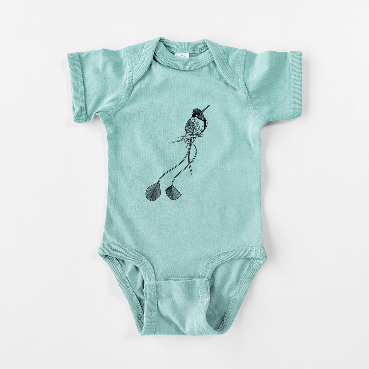 Marvelous Spatuletail Hummingbird - Baby Fine Jersey Bodysuit