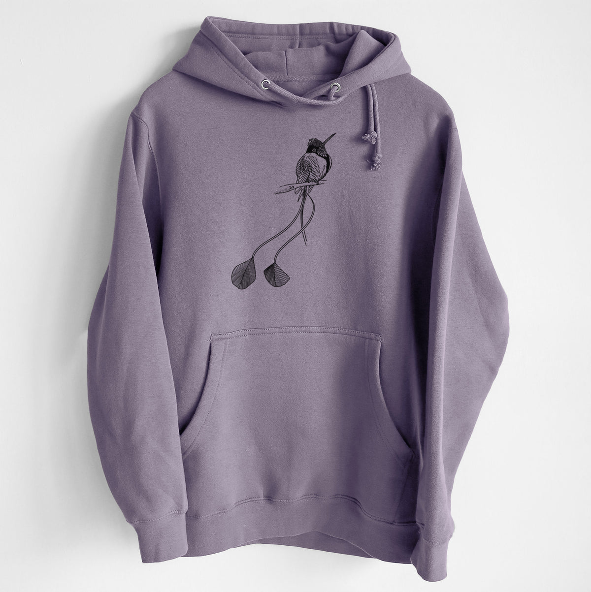 Marvelous Spatuletail Hummingbird - Heavyweight Fleece Hoodie