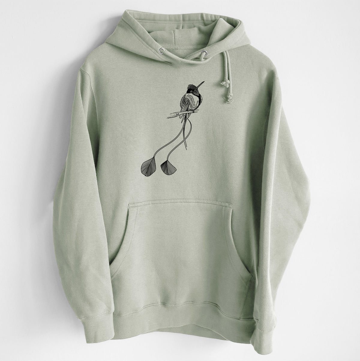 Marvelous Spatuletail Hummingbird - Heavyweight Fleece Hoodie
