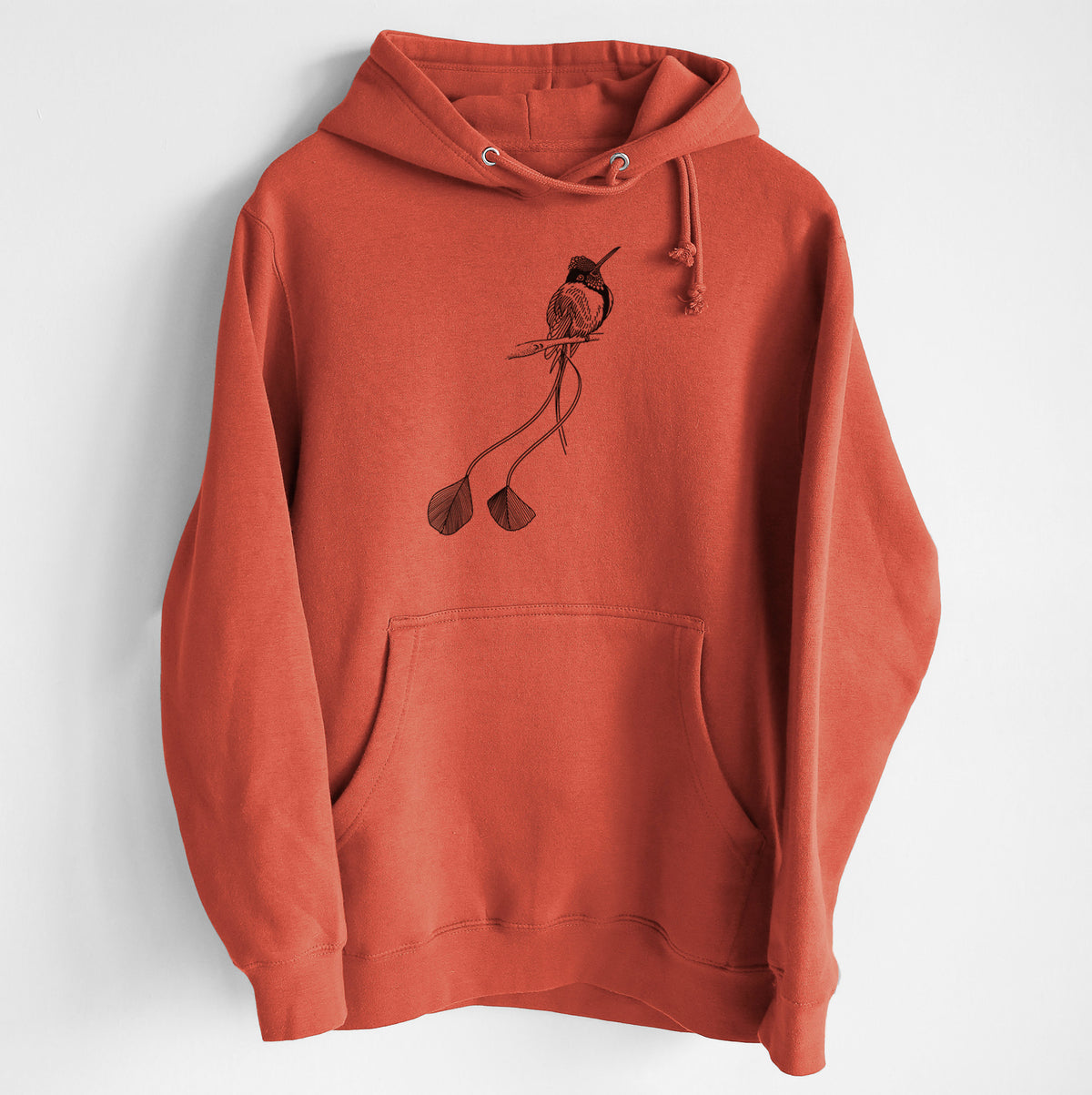 Marvelous Spatuletail Hummingbird - Heavyweight Fleece Hoodie