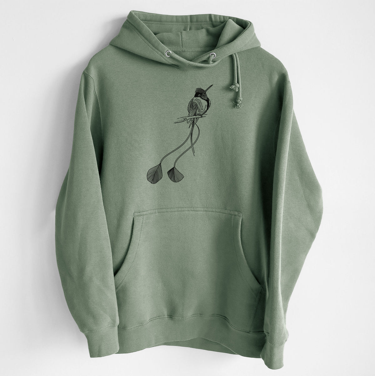 Marvelous Spatuletail Hummingbird - Heavyweight Fleece Hoodie