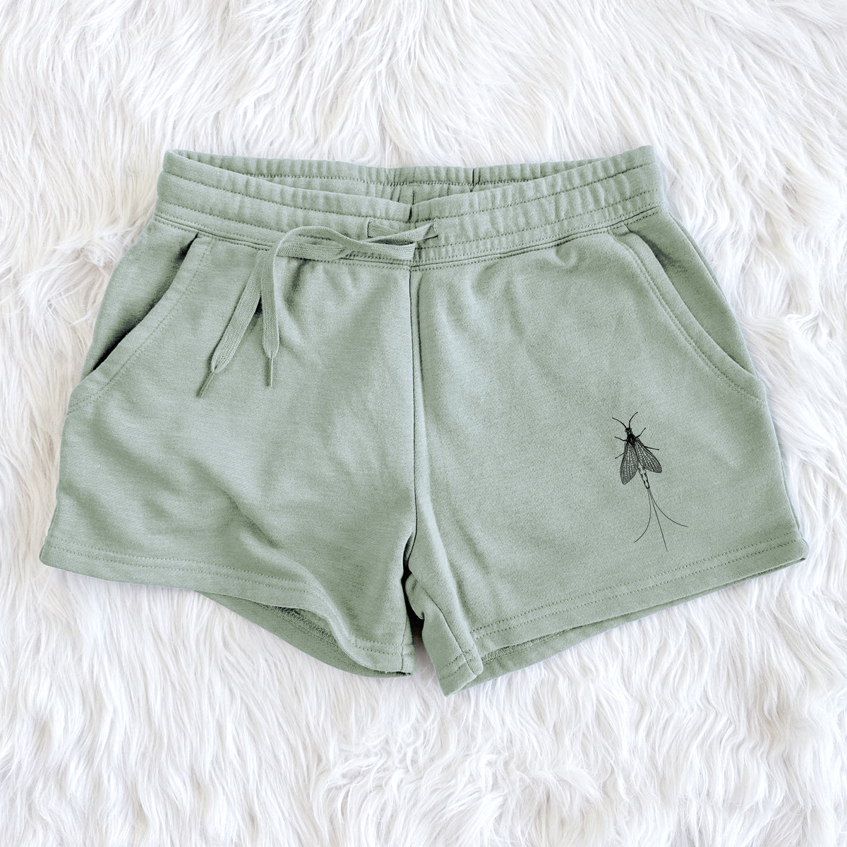 Ephemera Danica - Mayfly - Women&#39;s Cali Wave Shorts