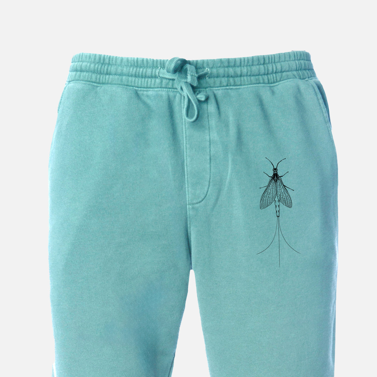 Ephemera Danica - Mayfly - Unisex Pigment Dyed Sweatpants