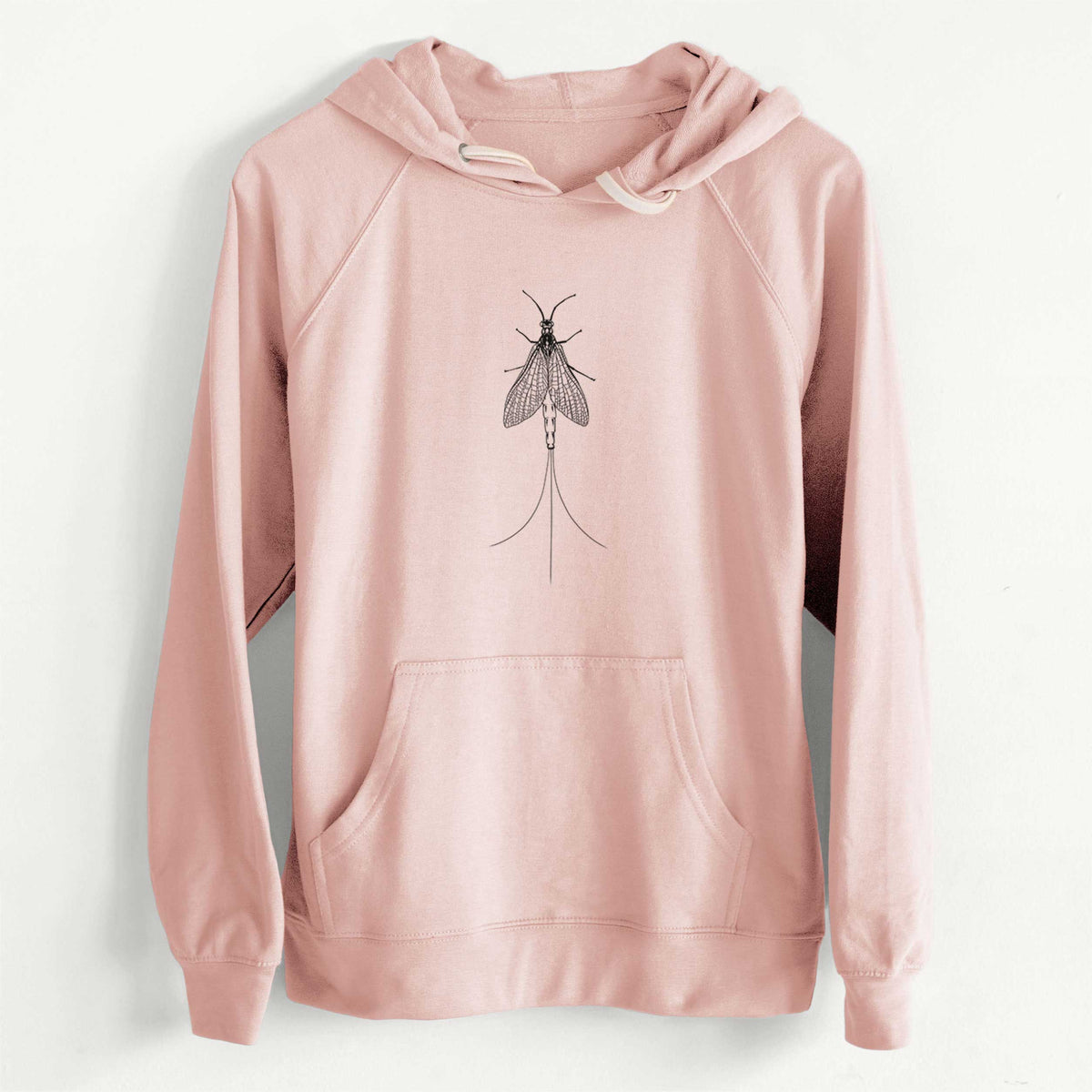 CLEARANCE - Ephemera Danica - Mayfly  - Unisex Slim Fit Loopback Terry Hoodie