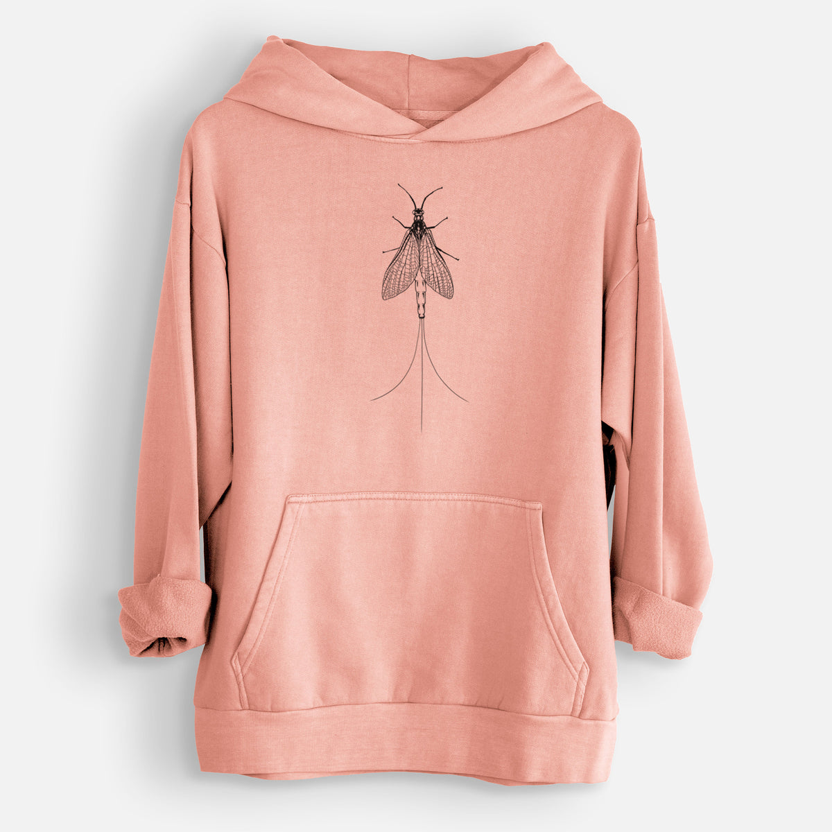 Ephemera Danica - Mayfly  - Urban Heavyweight Hoodie