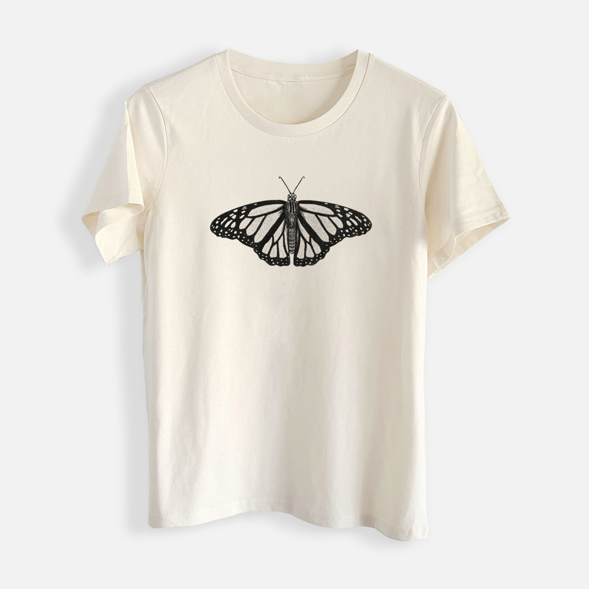 Danaus plexippus - Monarch Butterfly - Womens Everyday Maple Tee