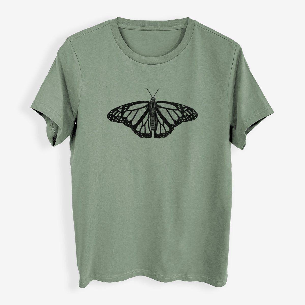 Danaus plexippus - Monarch Butterfly - Womens Everyday Maple Tee